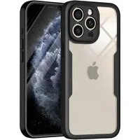 Custodia per Apple iPhone 11 Pro Max, Techsuit, ColorVerse 360, Nera — 3