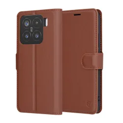 Custodia per Xiaomi 15, Techsuit, Leather Folio, Marrone