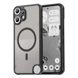 Custodia MagSafe per Nothing CMF Phone 2 Pro, Techsuit, HaloFrost II, Nera