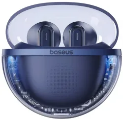 Auricolare Bluetooth Baseus Bowie E5x, TWS, Blu A00060101323-00