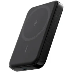 Batteria Esterna Wireless Anker 321 MagGo, 5000mAh, 7.5W, PD + FQI, 1 x QI - 1 x USB-C, Nera A1616G11