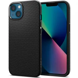 Custodia per Apple iPhone 13, Spigen, Liquid Air, Nera ACS03519