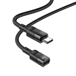 Adattatore Dati e Ricarica USB-C - USB-C HOCO U107, 1.2m, Nero