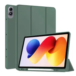 Custodia per Xiaomi Redmi Pad 2 Pro, Techsuit, Flex Trifold, Verde