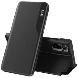 Custodia per Xiaomi Poco M5s / Redmi Note 10S / Note 10, Techsuit, eFold, Nera