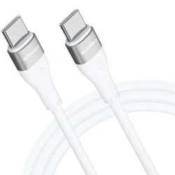 Cavo di ricarica USB-C - USB-C WZK WSTCC1, 65W, 1m, bianco
