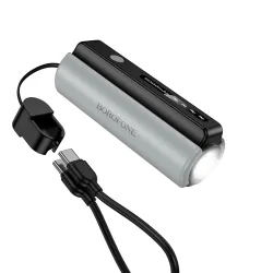 Batteria Esterna Borofone BJ87 Star, 5000mAh, 10W, 1 x USB-C, Grigio