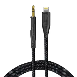 Cavo Audio Lightning - 3.5mm Lito LA02, 1m, Nero