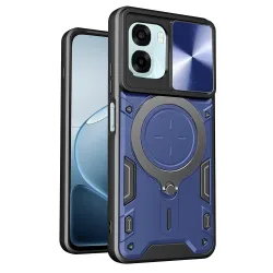 Custodia per Oppo A6k 4G / A6x 4G / A6x / A6 4G, Techsuit, CamGuard Pro, Blu