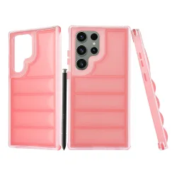 Custodia per Samsung Galaxy S23 FE S711, Techsuit, Wave Shield, Rossa
