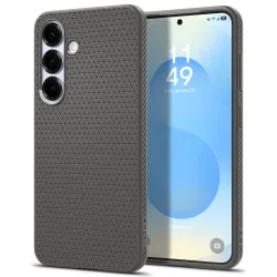 Custodia per Samsung Galaxy S25+ S936, Spigen, Liquid Air, Grigio ACS08980
