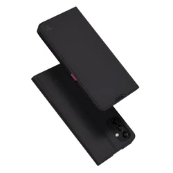 Custodia per Samsung Galaxy A14 A145 / A14 5G A146, Techsuit, Magskin Book, Nera