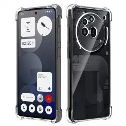 Custodia per Nothing Phone (3a) Pro, Techsuit, Shockproof Clear, Trasparente