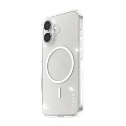 Custodia MagSafe per Apple iPhone 17, PanzerGlass, Care Urban Explorer Star Lit, Trasparente Bianca