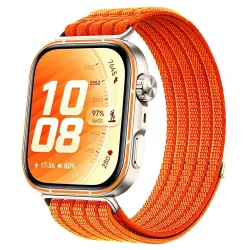 Cinturino Techsuit W085 per Huawei Watch Fit 5, Arancione