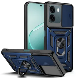 Custodia per Oppo A6 4G, Techsuit, CamShield, Blu