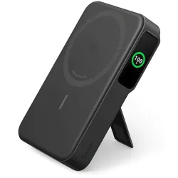 Batteria Esterna Wireless Anker MagGo, 10000mAh, 27W, PD + FQI, 1 x QI - 1 x USB-C, Nera A1654G11
