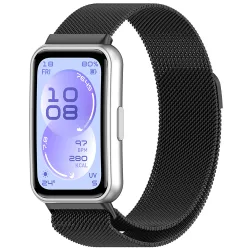 Cinturino Techsuit W009 per Huawei Band 11 / 11 Pro, Nero