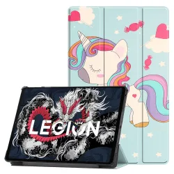 Custodia per Lenovo Legion Y700 (2025), Techsuit, FoldPro Unicorn, Multicolore