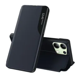 Custodia per Xiaomi Redmi Note 13 4G, Techsuit, eFold, Blu Scuro