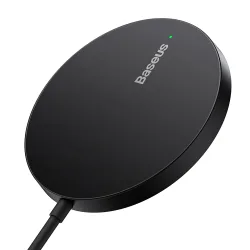 Caricabatterie Wireless Baseus Simple Mini 3, 15W, 1.67A, Nero CCJJ040001