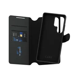 Custodia per Samsung Galaxy S25 Ultra S938, PanzerGlass, Care Feature Tango Two-in-One, Nera