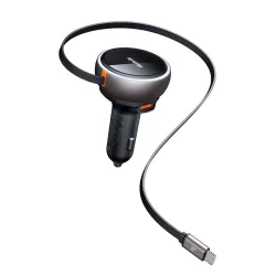 Caricabatterie Auto Con Cavo USB-C McDodo CC-4850, 80W, 3A, 1 x USB-A - 1 x USB-C, Nero
