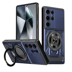 Custodia per Xiaomi Redmi 15C 5G / 15C 4G, Techsuit, RuggedCam, Blu