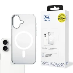 Custodia MagSafe per Apple iPhone 17, 3MK, Frosty MagCase, Bianca