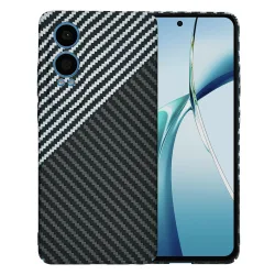 Custodia per OnePlus Nord CE4 Lite, Techsuit, Carbonite FiberShell, Nero Grigio