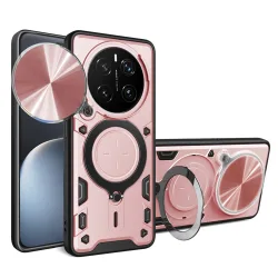 Custodia per Honor Magic7 Pro, Techsuit, CamGuard Pro, Rosa Dorato