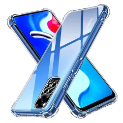 Custodia per Xiaomi Redmi Note 12 Pro 4G / Note 11 Pro 5G / Note 11 Pro, Techsuit, Shockproof Clear, Trasparente