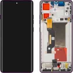 Display con Touchscreen Motorola Edge 60 Pro, con Cornice, Viola (Sparkling Grape), Service Pack 5D68C30047