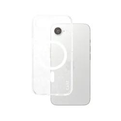 Custodia per Apple iPhone 17e / 16e, PanzerGlass, Care Urban Combat Star Lit, Bianco Trasparente