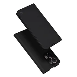 Custodia per Oppo Reno13 Pro, Techsuit, Magskin Book, Nera