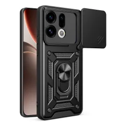 Custodia per Oppo Find X9, Techsuit, CamShield, Nera