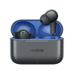 Auricolari Bluetooth Realme Buds T200, TWS, ANC, MultiPoint, Grigio
