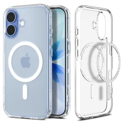 Custodia MagSafe per Apple iPhone 17, Spigen, Ultra Hybrid, Bianco Satinato ACS10384