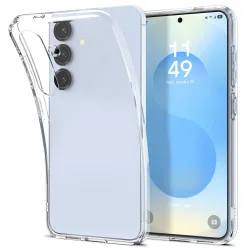Custodia per Samsung Galaxy S25+ S936, Spigen, Liquid Crystal, Trasparente ACS08974