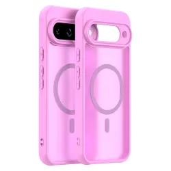 Custodia MagSafe per Google Pixel 10, Techsuit, HaloFrost II, Rosa
