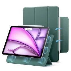 Custodia per Apple iPad Air 13 (2026) / Air 13 (2025) / Air 13 (2024) / Pro 12.9 (2022) / Pro 12.9 (2021), ESR, Rebound, Verde Satinata