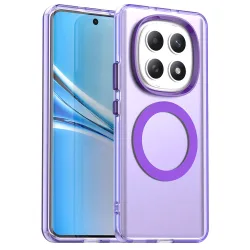 Custodia MagSafe per Xiaomi Poco M8 / Redmi Note 15 5G / Note 15 4G, Techsuit, CandyCase, Viola