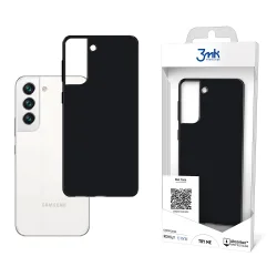 Custodia per Samsung Galaxy S22 5G S901, 3MK, Nera Opaca