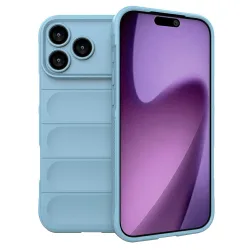 Custodia per Apple iPhone 17 Pro, Techsuit, Magic Shield, Blu