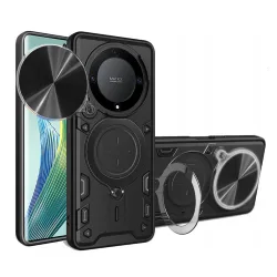 Custodia per Honor Magic5 Lite, Techsuit, CamGuard Pro, Nera