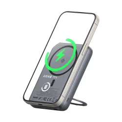 Batteria Esterna Wireless McDodo MC-8371 Meta, 10000mAh, 20W, PD + FQI, 1 x QI - 1 x USB-C, Grigio