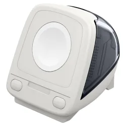 Supporto Spigen C1 Classic per Caricatore Wireless Apple Watch Series, Grigio AMP09340