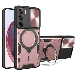 Custodia per Oppo Reno12 Pro, Techsuit, CamGuard Pro, Rosa