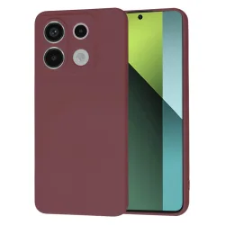 Custodia per Xiaomi Poco X6 / Redmi Note 13 Pro 5G, Techsuit, SoftFlex, Ciliegia