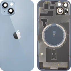 Copri Batteria Apple iPhone 14 Plus, Blu, Swap Premium